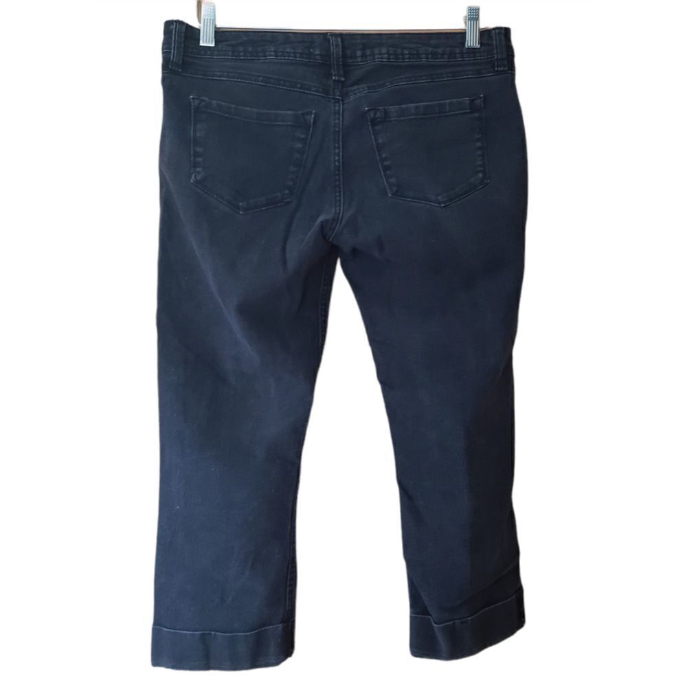 No Boundaries Stretch Denim Cropped Jeans 22" Inseam 5 Pocket - Picture 4 of 8